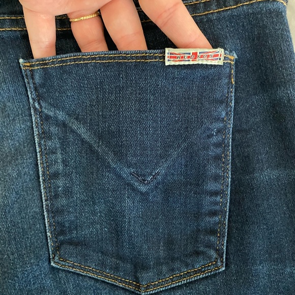 Hudson Dark Wash Pencil/Skinny Jeans - Picture 2 of 5